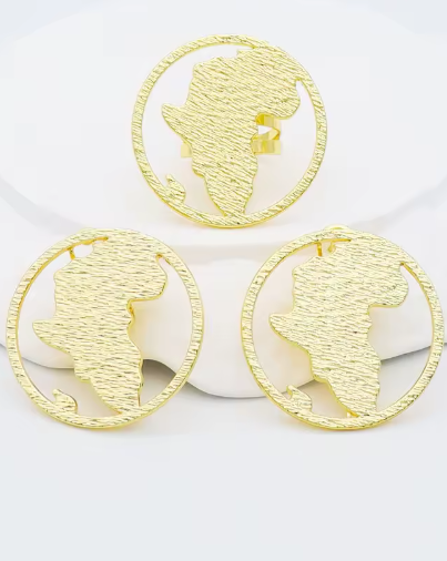 Ensemble de Bijoux "Afrique Dorée" par Nathabijoux